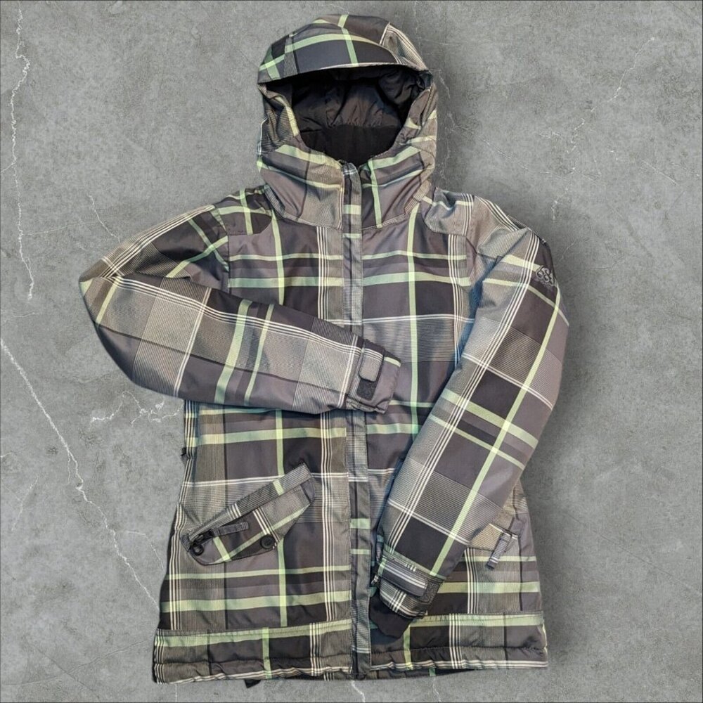 686 Womens Small infiDRY 10K Ski Snowboard Hooded Jacket Coat Thermal Winter 8 R